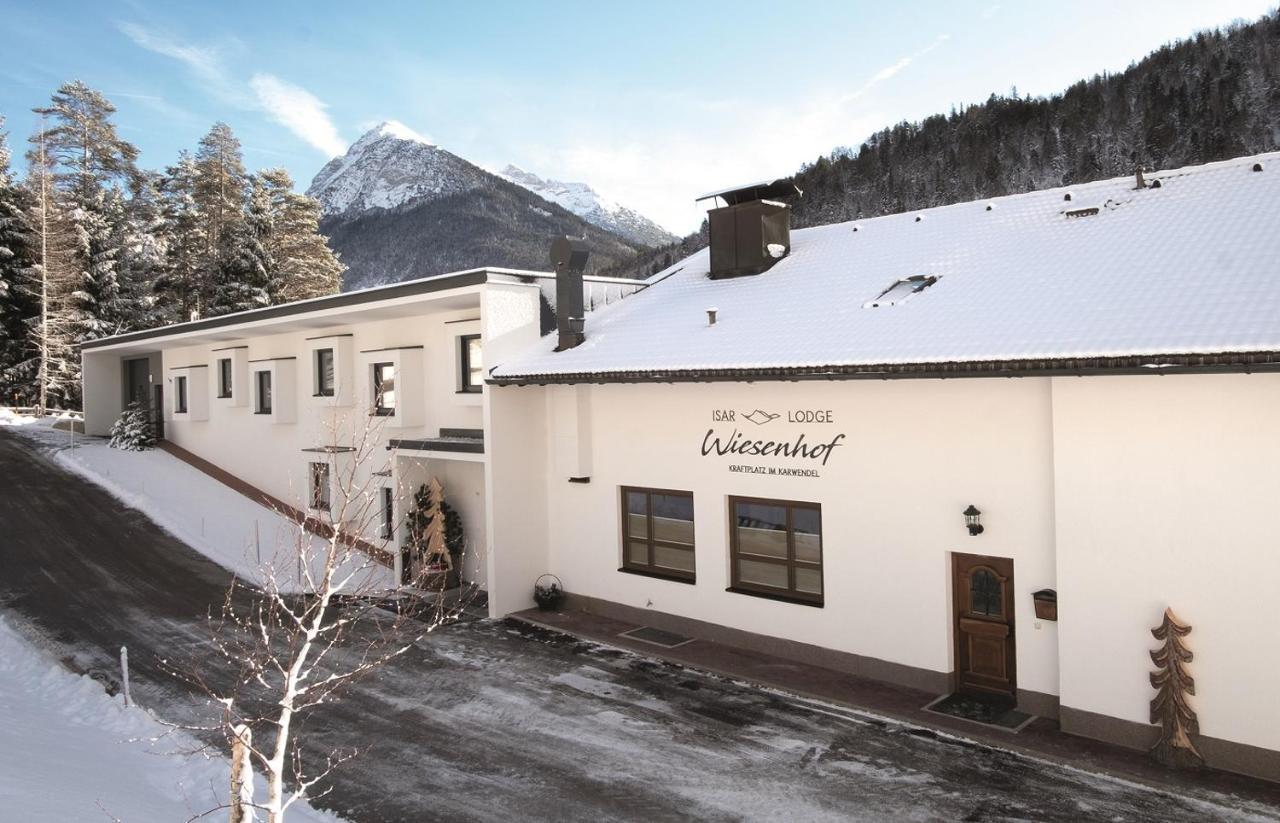 Hotel Garni Isarlodge Wiesenhof Шарниц Екстериор снимка